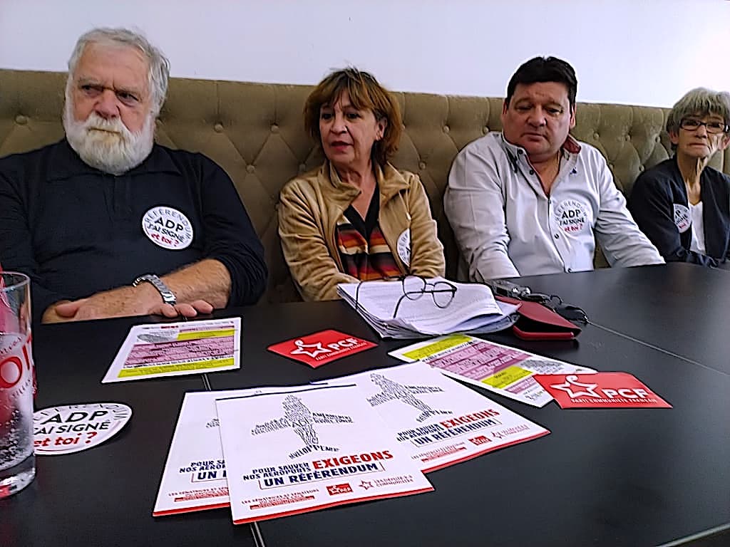 Commentaires sur [VIDEO] Sète : la sénatrice Eliane Assassi, contre la privatisation d’ADP par Montpellier : « Confluence », pour les municipales, « tout ce qui nous rassemble est beaucoup plus important, que ce qui nous divise » - Le Mouvement