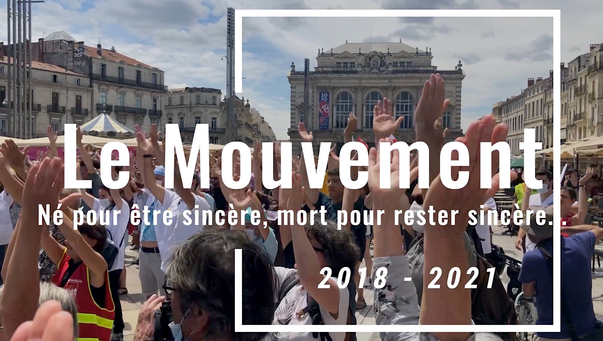 [VIDEO] « Né pour être sincère, mort pour rester sincère… »